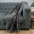 thumbnail image 2 of Couverture lestée microplush avec housse lavable 10 lbs, 2 of 5