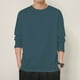 thumbnail image 4 of Sudadera de cuello redondo con forro polar para hombre: manga larga, corte ajustado, poliéster y spandex, tallas L-XXXXXL, 4 of 4