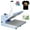 Blue, variant on 16x24 Heat Press Machine, Industrial Digital Sublimation Press - Large Even Heating for T-Shirts, Bags & More w/Auto Shutoff (61lbs)