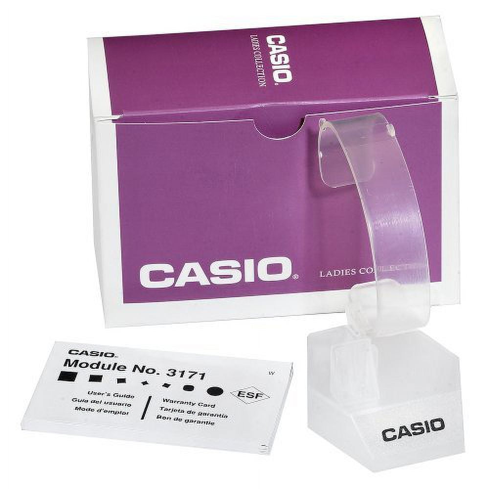 Casio Women's Classic Stainless Steel Digital Watch LA670WA-1
