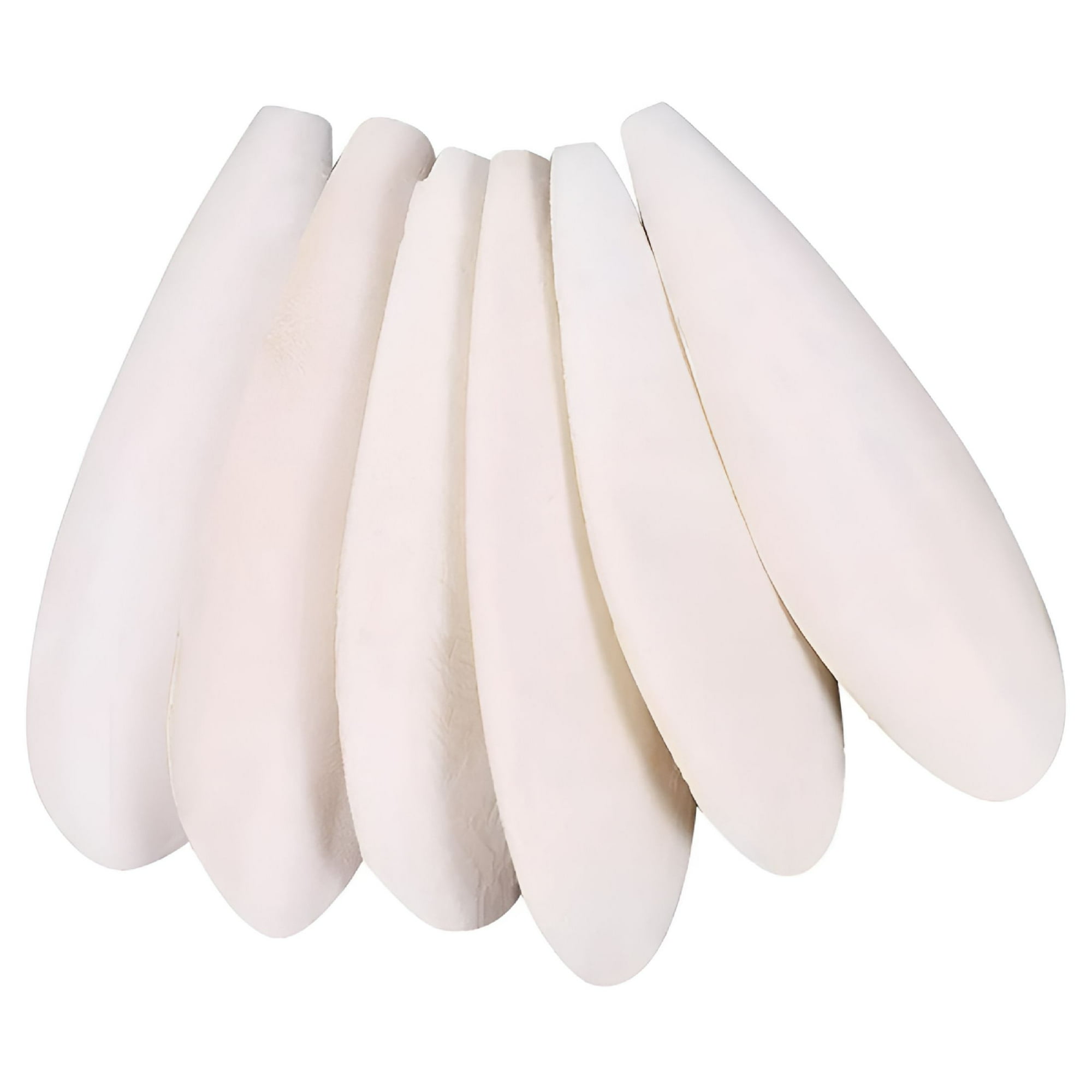BESTSKY 2026 New Natural Cuddle Bone Parrot Chew Toys Cuttlefish Bone for Parakeets Cockatiel Macaw Conure (6 Pcs), for Beak Grinding, Boredom Relief, Chewing Exercise, Pet Bird Enrichment.