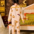 thumbnail image 3 of Pijamas para niños, otoño 2020, nueva ropa de dormir para niñas, ropa de niños y bebés, juegos de pijamas de dibujos animados, pijamas de algodón para niños, 3 of 4
