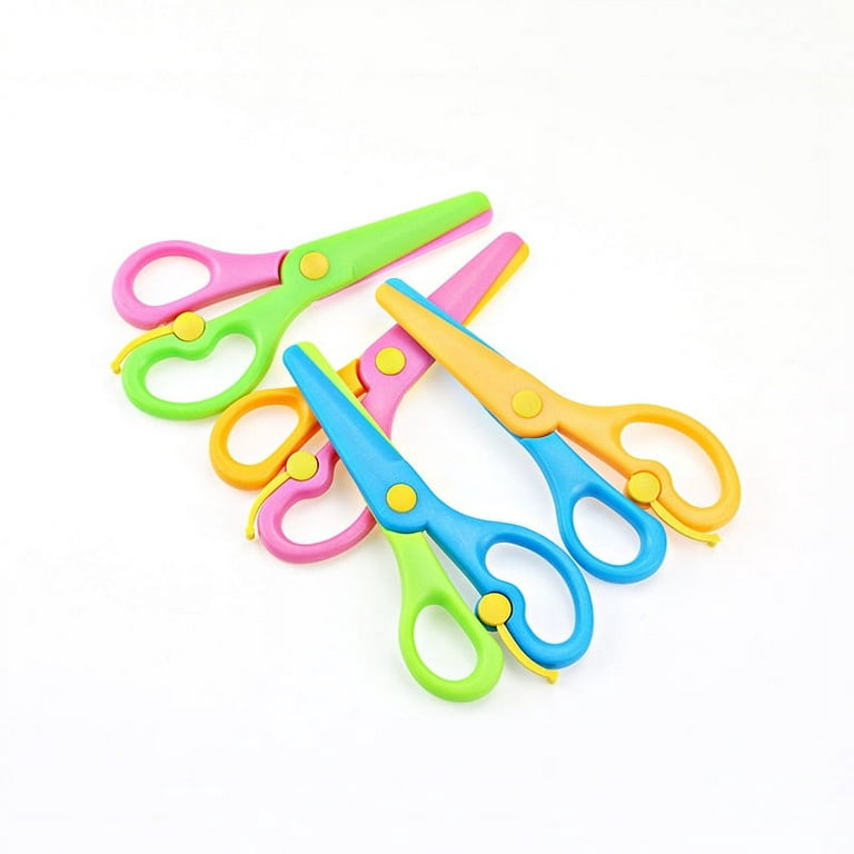 3.5 inch Baby Safety Scissors : ( Pack of 2 Scissors ) (ToolUSA: Sc-32351-z02)