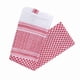 thumbnail image 4 of Disfraz Musulmán de la Cabeza A Cuadros ROJO TRAJES DE HOMBRES, 4 of 7
