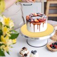 thumbnail image 2 of OULII Round Cake Drum Cake Plate For Weddings Birthdays Smooth Surface Accessory For Bakeries Events, 2 of 7