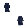 thumbnail image 3 of Sonducket Kimono primavera verano crepé señoras fino camisón mujeres hombres Albornoz hogar boda pijamas ropa de dormir Type9 NO9, 3 of 6