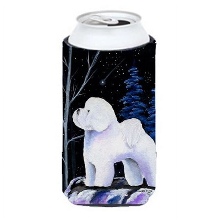 

Starry Night Bichon Frise Tall Boy bottle sleeve Hugger