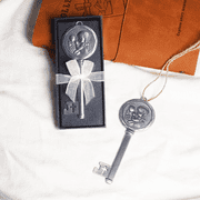 Benton Praying Girl Key Shape Hanging Decoration, Gift for Girls, with Gift Box, 2 for Set