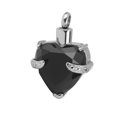 thumbnail image 1 of Joyas de cremación conmemorativas para cenizas/colgante/urna/ corazón cristal inoxidable Zulema La cremación urna, 1 of 7