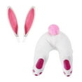 thumbnail image 6 of Easter Wreath Cute Bunny Butt Wreath, Easter Decor Bunny Butt Spring Wreath Attachment, Cartoon Bunny Butt With Ears Easter Decorations for Home Wreath Wall, 6 of 12
