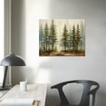 thumbnail image 3 of FLORID pine tree canvas, Framed canvas Christmas tree, Christmas Tree Art, Christmas Tree Print, Snowing, Framed Canvas pine tree Wall Decor, Christmas wall art, home decor, 3 of 4