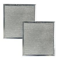 Air Filter Factory 9 x 9 x 3/8 Range Hood Aluminum Grease Filters 2-Pack