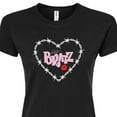 thumbnail image 3 of Bratz - Bratz Original Logo - Barbed Wire Heart - Juniors Fitted Graphic T-Shirt, 3 of 5