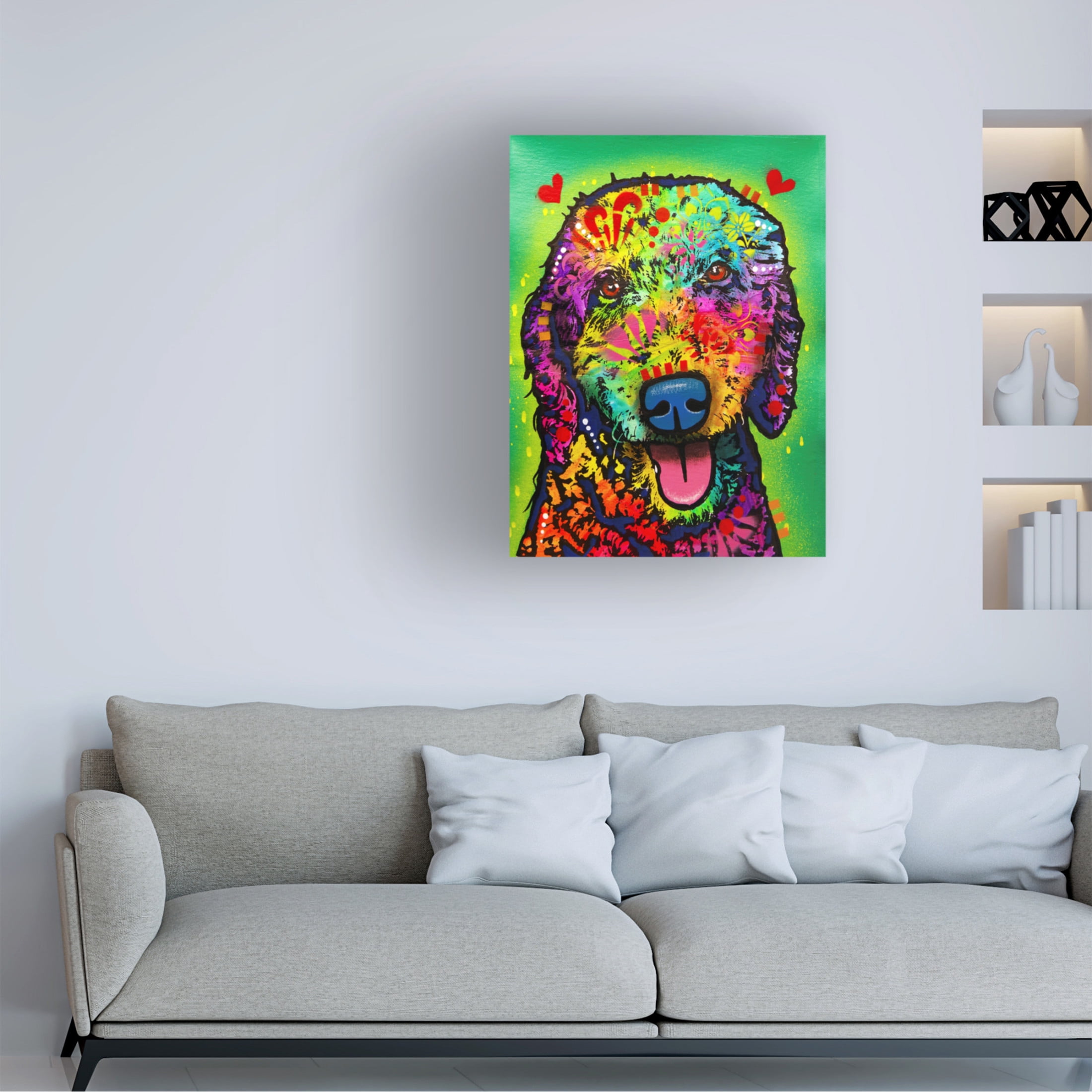 Canvas Wall Art - Dean Russo 'Depth' Wall Art for Living Room, Bedroom, or Office Décor by Trademark Fine Art - 14 x 19 Inches