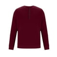 thumbnail image 4 of SHTXOZHI Mens Knitted Pullover Sweater Long Sleeve Button Down Solid Color Casual Sweater, 4 of 6