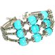 thumbnail image 1 of Hecha A Mano De Turquesa s Tibetanas s De Aleaci?n Vintage Sunnimix Pulseras de turquesa para mujer, 1 of 8