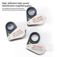 thumbnail image 2 of QualitChoice Magnifying Lens Jewelry Supplies 10X 30X Compact Size Luminous LED Light Multifunctional Optic Glass Stamp Magnifier 20X, 2 of 6