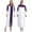 Purple, variant on Aiihoo Women's Choir Robe Clergy Robe Loose Fit Clergy Maxi Dress A-line Long Dress Minister Pastor Gown Black S