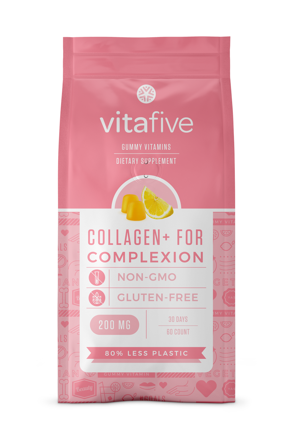 Vitafive Collagen Gummies for Women Hair Skin and Nails Gummies Made