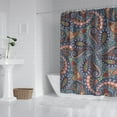 thumbnail image 3 of French Country Shower Curtain Vintage Floral Design Waterproof Bathroom Curtain 72x84 Inch Fade-Resistant Fabric Boho Chic Decor with Metal Grommets, 3 of 5