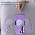 thumbnail image 2 of Allytech for Samsung Galaxy S23 Plus/S23+ Case, Support Magsafe Wireless Charging Military Grade Hard PC Shockproof Anti-Scratch TPU Case for Samsung S23 Plus 5G, Purple, 2 of 10