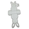 thumbnail image 4 of Troqueles de corte de metal de conejo de Pascua, moldes de plantilla, herramienta de grabado en relieve, troqueles para hacer tarjetas, álbumes de, 4 of 9