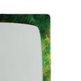 thumbnail image 2 of Ambesonne Nebula Fitted Sheet, Cosmos Space Planet, Twin Size, Orange Green, 2 of 2