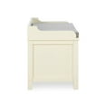 thumbnail image 4 of Westville White Storage Bench, 4 of 9