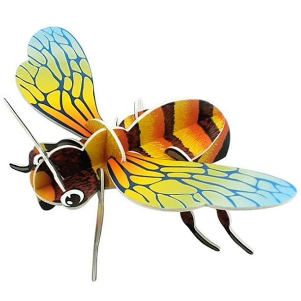 Kit De Ensamblaje 3D De Insectos Y Animales – Figuras De Plástico Realistas Con 3 Niveles De Dificultad, Educativo Y Divertido