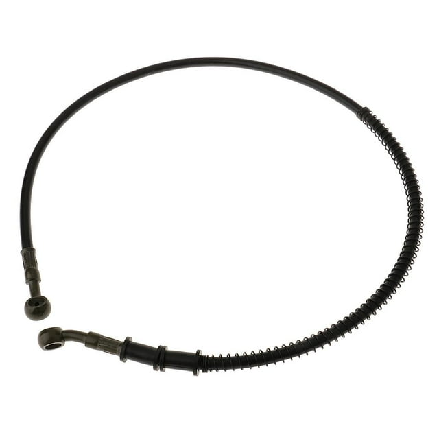 Manguera de embrague de freno de motocicleta de goma universal de 80 cm con resorte
