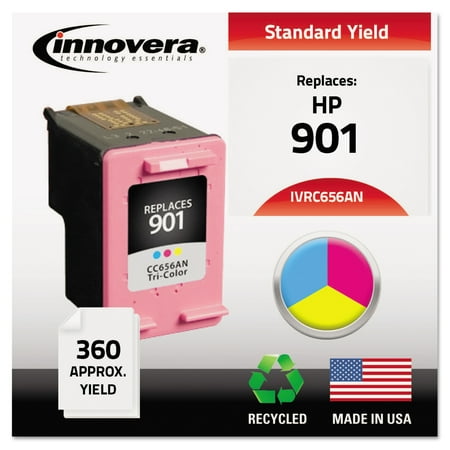 Innovera Remanufactured CC656AN (901) Tri-Color Ink Cartridge