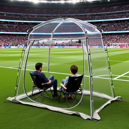 2-3 Person Sports Tent, Weatherproof All-Weather Shelter with Clear View & Adequate Headroom for Soccer, Baseball & Outdoor Events$$Sport & Recreation Other