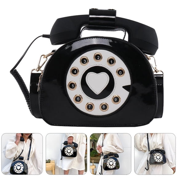 Raindrops Bag Hand Bags Trendy Phone Shape Handbag Women's Miss