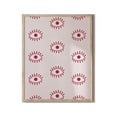 thumbnail image 6 of HAUS AND HUES Eye Wall Decor Pink Evil Eyes | Evil Eye Decor, Eye Art Decor, Evil Eye Wall Decor Pink Posters for Room Aesthetic | BEIGE FRAMED 24” x 36”, 6 of 6