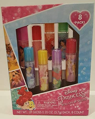 Disney Princess BEAUTY AND THE BEAST LIP GLOSS With Container  box  Free shipp 