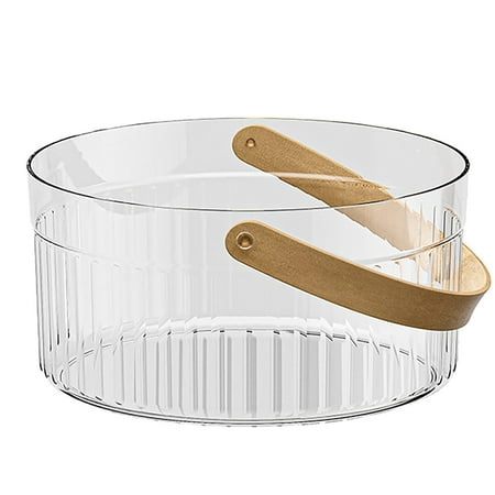 

Adreap Acrylic Ice Bucket Plastic Water Lifting Bucket High Aesthetic Value Champagne Bucket Household Bar KTV Ice Granule Bucket Household Ice Bucket