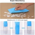 thumbnail image 3 of Reusable Cellulose Sponge Cloths - 10 Pack Absorbent Cleaning Dish Cloths, 3 of 7