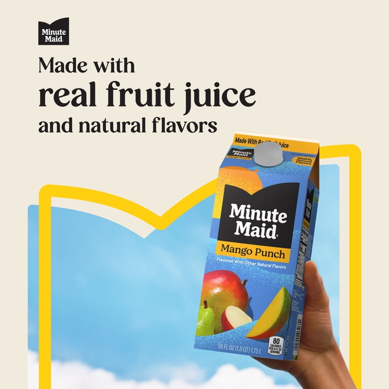 Minute Maid Premium Mango Punch, 59 fl oz - Delicious Mango Fruit