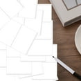 thumbnail image 4 of 120 Sheet White Label Stickers 3 x 2 Inch Rectangle Coding Labels for Office Supplies, 4 of 7
