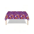 thumbnail image 4 of Halloween Tablecloth,Halloween Decorations, 54x108 Inch Disposable Plastic Table Cover for Rectangle,Pumpkin Spider Ghost Table Cloth for Home Indoor Outdoor Birthday Party Supplies 9Purple), 4 of 7