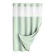 thumbnail image 1 of Cortina de ducha, accesorio versátil para baño, forro de hotel, lavable. Verde claro, 1 of 8