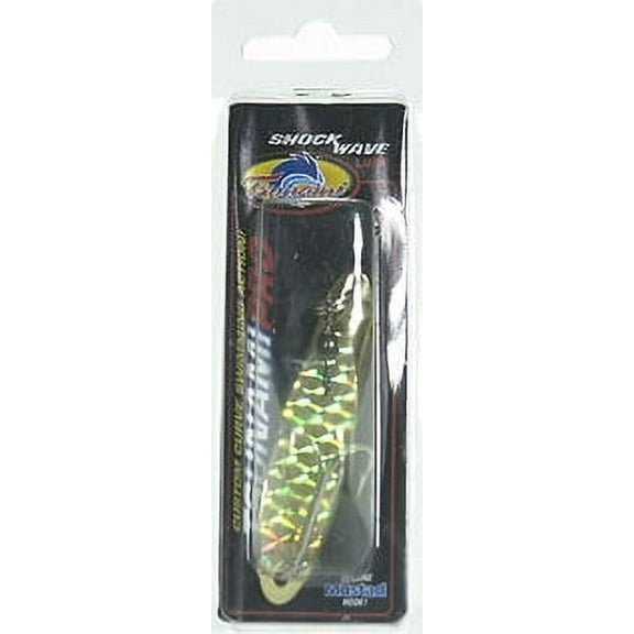 Tsunami Shockwave Fishing Lure 1 oz Gold for Bass Trout and Walleye