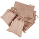 thumbnail image 1 of 25 bolsas de arpillera con cordón para regalo, joyas, regalos para bodas, fiestas y manualidades (lino, 18 x 13 cm), 1 of 7