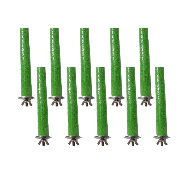 Percha de loro, juguetes para moler patas, juguete para pies, soporte para pájaros, juguete de madera, soporte para pájaros, palos 10 cm