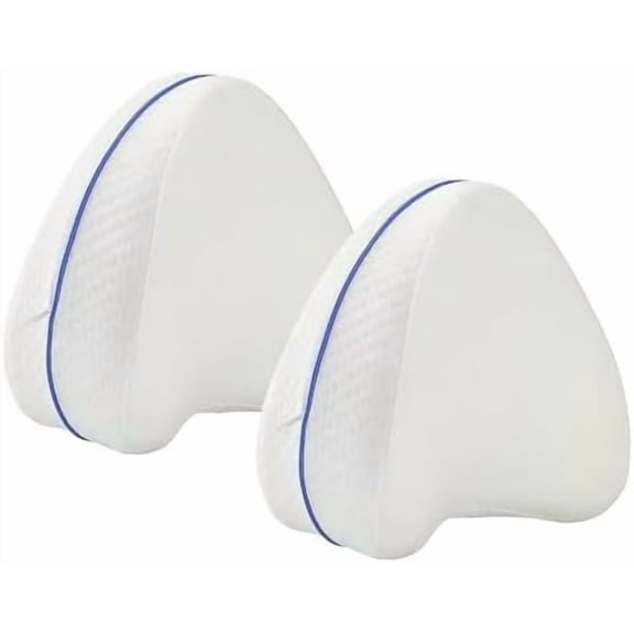 2 pcs Replacement Pillow Case for Contour Legacy Leg,Washable Zippered,Lightweight and Soft, Cover ONLY(White)$$