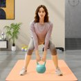 thumbnail image 2 of Soozier 26 lb Kettlebell, Weight Strength Training Kettlebell, Green, 2 of 10