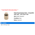 thumbnail image 2 of Brake Proportioning Valve - Compatible with 1989 - 1997 Ford F-350 1990 1991 1992 1993 1994 1995 1996, 2 of 2