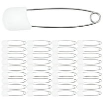 VANIDO 30 Pcs Baby Diaper Pins for Cloth Safe Diaper Pins Reliable Pins Easy to Carry Pins Multi-functional Pins for Wipes Baby Safety Pin