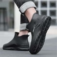 thumbnail image 5 of LIJCC Men Women's Ankle Fishing Deck Boots Short Waterproof Rubber Rain Boots Chelsea Boot Lightweight Non Slip Comfortable Garden Work Boating Camping Sailing Shoes, 5 of 8