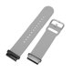 thumbnail image 4 of Pulsera de Repuesto Correa de Reloj de Silicona Suave y de liberación rápida Impermeable de 20 mm para Garmin Fenix 7S Gris, 4 of 5